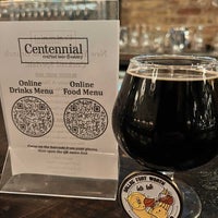 Photo taken at Centennial Crafted Beer &amp;amp; Eatery by Ray H. on 1/15/2023