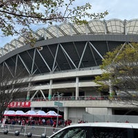 Photo taken at Kashima Soccer Stadium by noha t. on 4/13/2024