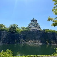 Photo taken at Osaka Castle by noha t. on 4/28/2024