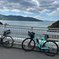 Photo taken at 大三島橋 by noha t. on 10/21/2023