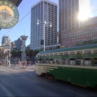 Photo taken at MUNI Metro Stop - The Embarcadero &amp;amp; Ferry Building by Casey S. on 9/12/2014