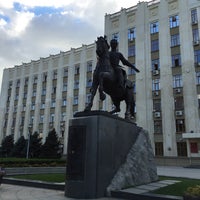 Photo taken at Памятник кубанскому казачеству by Evgeny L. on 9/1/2016