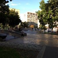 Photo taken at Skate park in the &amp;quot;park of Friendship&amp;quot; by Evgeny L. on 9/1/2016