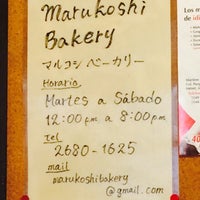 Photo taken at Maru Koshi Bakery by Daniela 🤖 T. on 3/30/2015