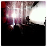 Photo taken at Rain Room by Le N. on 3/3/2013
