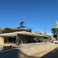 Photo taken at Mies van der Rohe Pavilion by Takashi on 3/1/2024