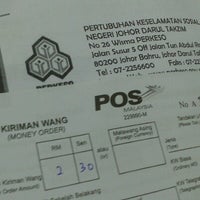 Pos Malaysia Kampung Ulu Tiram Johor