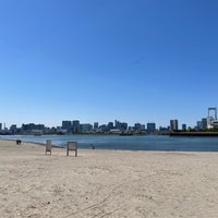 Photo taken at Odaiba Beach by 白兎 on 4/10/2024