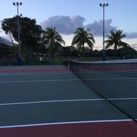 Photo taken at Yio Chu Kang Squash And Tennis Center by TsuiRen C. on 2/16/2016