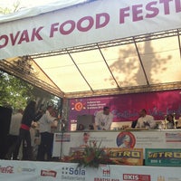 Photo taken at Slovak food festival by Tomáš Š. on 5/24/2013