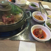 Photo taken at Hansang Korean Family Restaurant by Clara C. on 5/10/2016