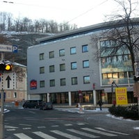 Photo taken at Star Inn Hotel Salzburg Zentrum by Clara C. on 12/10/2012