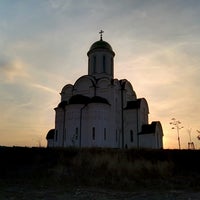 Photo taken at Храм Георгия Победоносца by Maxim S. on 10/12/2014
