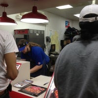 Photo taken at Domino&amp;#39;s Pizza by Johnny A. on 3/17/2013