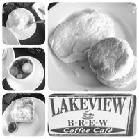 Photo taken at Lakeview Brew Coffee Cafe by LeRon on 3/23/2014