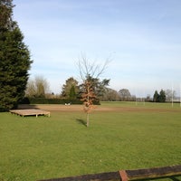 Photo taken at Chipstead FC by Anna Y. on 2/18/2013