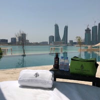 Photo taken at Four Seasons Bahrain Bay Pool by Omran on 8/11/2018