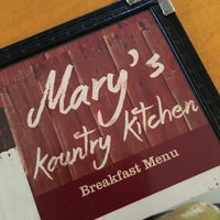 Photo taken at Mary&amp;#39;s Kountry Kitchen by Jay K. on 5/6/2017