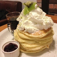 Photo taken at Coffee &amp;amp; Pancake Sarasa by Yuri U. on 7/25/2013
