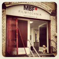 Photo taken at MBF Filmtechnik by Moritz T. on 11/9/2012