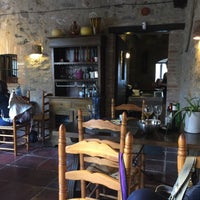 Photo taken at Restaurant la Vil·la de Corçà by Joanra F. on 4/4/2015