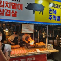 Photo taken at Dongmun Market by Judy K. on 5/15/2023