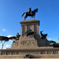 Photo taken at Monumento a Garibaldi by Alaa on 3/18/2023