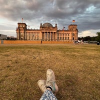 Photo taken at Platz der Republik by Alaa on 6/7/2023