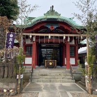 Photo taken at Tsukudo Hachiman Shrine by NS on 12/29/2020