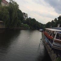 Photo taken at Kottbusser Brücke by Eda on 7/29/2019