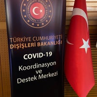 Photo taken at T.C. Dışişleri Bakanlığı by 𝓐𝓱𝓶𝒆𝓽 . on 5/25/2020