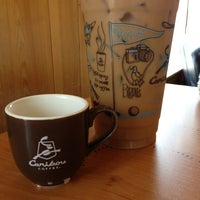 Photo taken at Caribou Coffee by Amanda T. on 4/7/2013