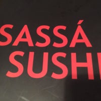 Photo taken at Sassá Sushi by Danilo S. on 5/6/2015