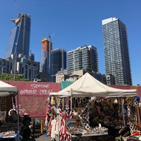 Photo taken at Hell&amp;#39;s Kitchen Flea Market by Владимир Л. on 7/8/2018