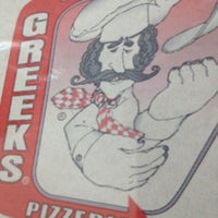 Photo taken at Greek&amp;#39;s Pizzeria by Agustin L. on 10/27/2012