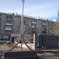Photo taken at Памятник рабочим авиационного завода by Антон on 3/8/2013