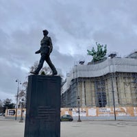 Photo taken at Statue de Charles de Gaulle by Bruno V. on 1/3/2022