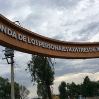Photo taken at Rotonda De Los Personajes Ilustres De Xochimilco by Gabriel C. on 3/28/2016