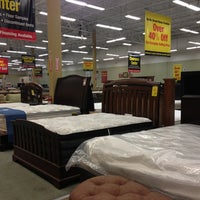 Photo taken at Raymour &amp;amp; Flanigan Furniture and Mattress Store by Ernesto M. on 12/19/2012