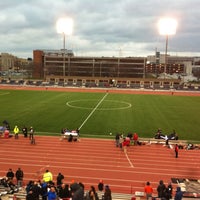 Photo taken at Indy Eleven vs. Indiana University Men&amp;#39;s Soccer Team by Dave M. on 4/4/2014