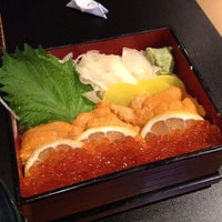 Photo taken at Sushi Aka Tombo by Eula H. on 6/20/2013