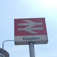 Photo taken at Kingston Railway Station (KNG) by Duck W. on 6/21/2017