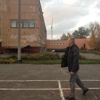 Photo taken at Школьный стадион by Oleg K. on 10/21/2012