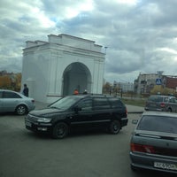 Photo taken at Омские ворота by Oleg K. on 10/16/2012