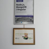 Photo taken at Kompjuter biblioteka - Knjižara by Kompjuter B. on 8/11/2018