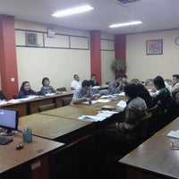 Photo taken at Universitas pancasila program pascasarjana by Ilham S. on 11/22/2012