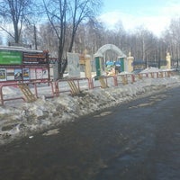 Photo taken at Остановка «Улица Сурикова» by Константин В. on 2/16/2013