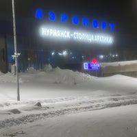 Photo taken at Murmansk International Airport (MMK) by Maria A. on 1/21/2022