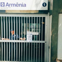 Photo taken at Estação Armênia (Metrô) by ivana c. on 1/18/2018