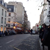Photo taken at Rue des Abbesses by bun on 12/31/2015
